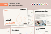 Inkwave Creative Brand Guideline, a Magazine Template by productype1 (Thumbnail 1 of 6)
