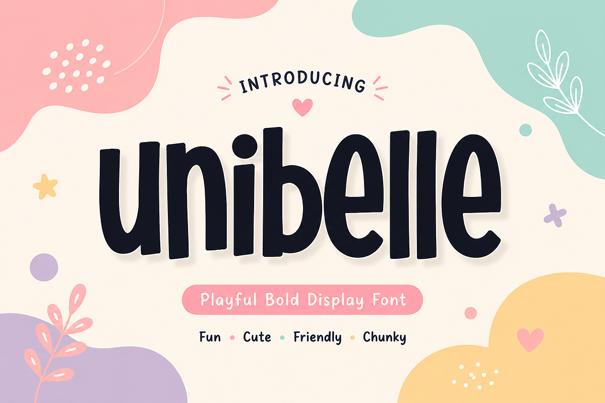 Unibelle, a Slab Serif Font by Wow Magic (Photo 1 of 4)