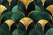 Art Deco Glam Seamless Pattern, a Pattern Graphic by Printable Treasure (Thumbnail 3 of 7)