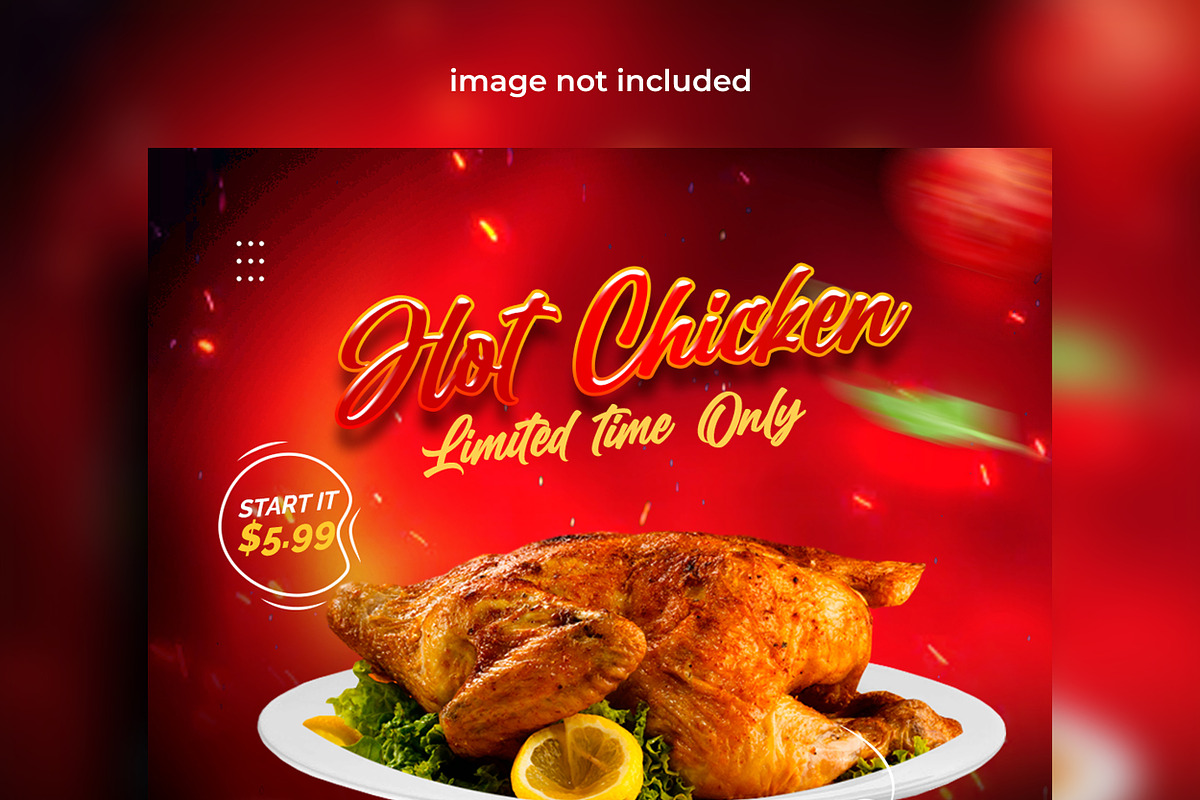 Special food social media banner, a Social Media Template by mdmijanur0187 (Photo 3 of 3)