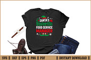 Santa's Favorite Food Service SVG, a Seasonal Illustration by Handy Arts Studio (Thumbnail 2 of 3)