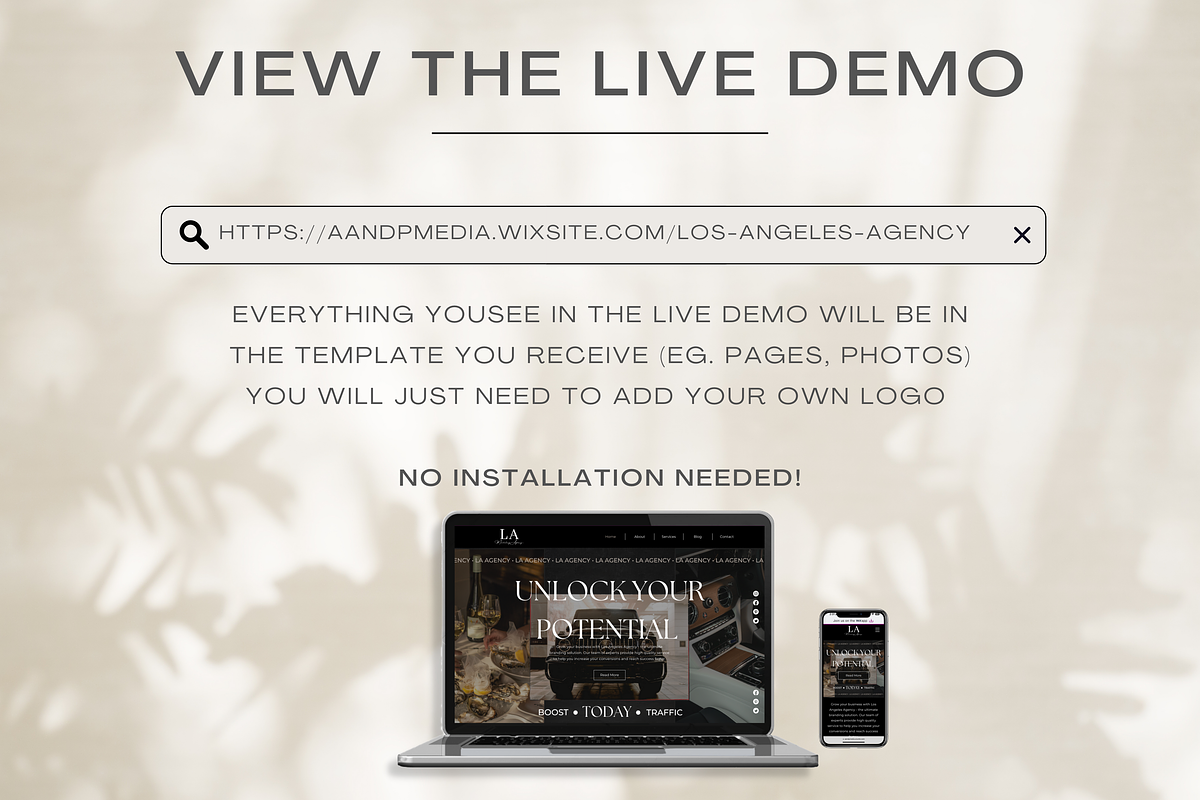 Wix Website for Marketing Agency, a Websites & App Template by Cosmic Design (Photo 8 of 9)