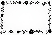 Decorative Flower Frame Bundle, an Illustration by Designs_River (Thumbnail 5 of 10)