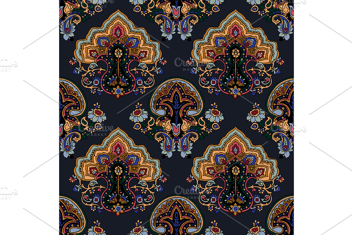 Paisley Vector Bundle, an Illustration by StabuLaRasa illustration (Photo 15 of 27)
