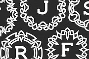 20 celtic monograms logos, a Branding & Logo Template by Guten Tag Vector (Thumbnail 3 of 5)