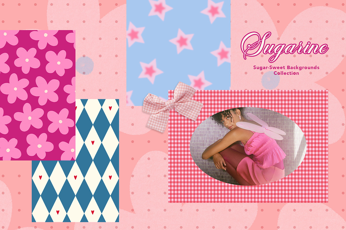Sugarine Sweet Backgrounds, a Background Graphic by alonahaidash (Photo 2 of 15)