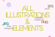 BLOOM floral spring summer bundle, a Seasonal Illustration by Lena Nikolaeva (Thumbnail 13 of 14)