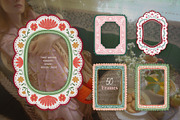 Cottagecore Decorative Frame clipart, an Object Graphic by Essentially Nomadic (Thumbnail 4 of 13)