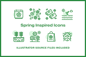 36 Spring Garden Icons