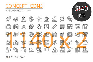 1140 CONCEPT ICONS