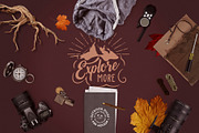 Travel Scene Mock-up Big Pack, a Product Mockup by PSD Market (Thumbnail 9 of 16)