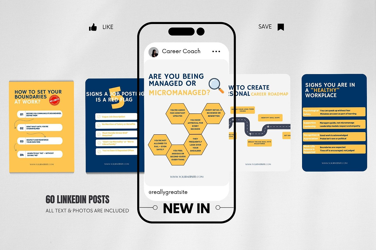 Linkedin Social Media Career Post