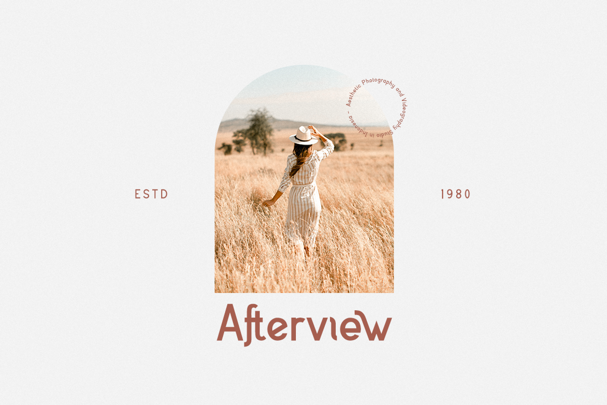 Christine - Advertisement Font, a Sans Serif Font by RockboyStd (Photo 6 of 12)