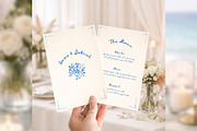Hand Drawn Wedding Menu (bd001), a Card Template by TyphoonStudio (Thumbnail 3 of 9)
