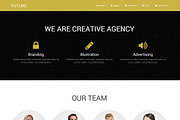 Future - Bootstrap WordPress Theme, a WordPress Template by DesignOrbital (Thumbnail 3 of 5)