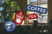 70+ Minimal Coffee Shop Line Icons, a Food Illustration by Chaka_32 (Thumbnail 5 of 8)