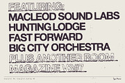 Overprint TM – Distressed Sans Serif, a Sans Serif Font by Type Mania (Thumbnail 4 of 10)