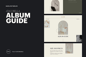 Stylish | Album Guide PDF, a Templates & Theme by Studio Leelou
