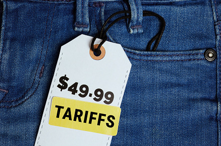 Price Tag on Jeans Reflecting Tariff Impact, a Business Photo by Alliance Images