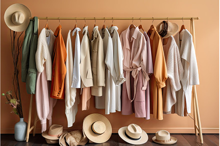 a wardrobe filled with mix-and-match, a Beauty & Fashion Photo by Sergey Kotenev