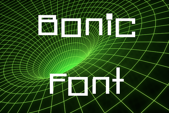 Bonic Font preview 5