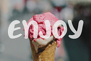 Ice Cream Handwritten Font, a Handwritten Font by Ruddean2109 (Thumbnail 10 of 10)