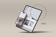 iPad & iPhone Mockup - Scene Creator, an iPad Mockup by graphicpages (Thumbnail 3 of 15)