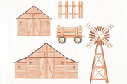Farm Collection – Vintage Children's, an Illustration by Lolytop Studio (Thumbnail 6 of 9)
