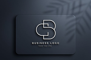 CB, BC, Abstract Logo Design