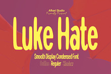 Luke Hate - Smooth Display Condensed