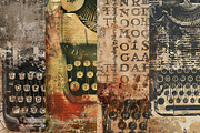 Grunge Letters Number Digital Papers, a Background Graphic by BonaDesigns (Thumbnail 5 of 5)