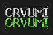 Orvumi, a Sans Serif Font by graphicook (Thumbnail 1 of 10)
