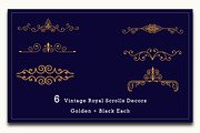 Vintage Antique Borders and Swirls, an Object Graphic by Design Unique (Thumbnail 13 of 15)