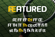 Thamire - Sports Font, a Sans Serif Font by Mine Type Lab (Thumbnail 9 of 11)