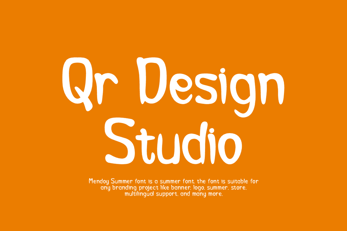 Mendoy Summer Font, a Handwritten Font by QR Design Studio (Photo 3 of 11)