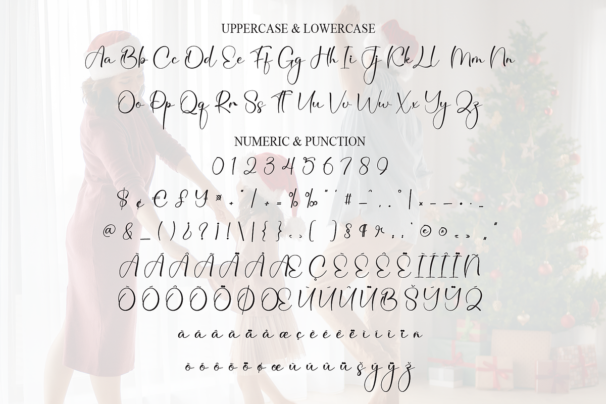 Dancing Christmas | Script Font, a Handwritten Font by Scratchones (Photo 7 of 8)