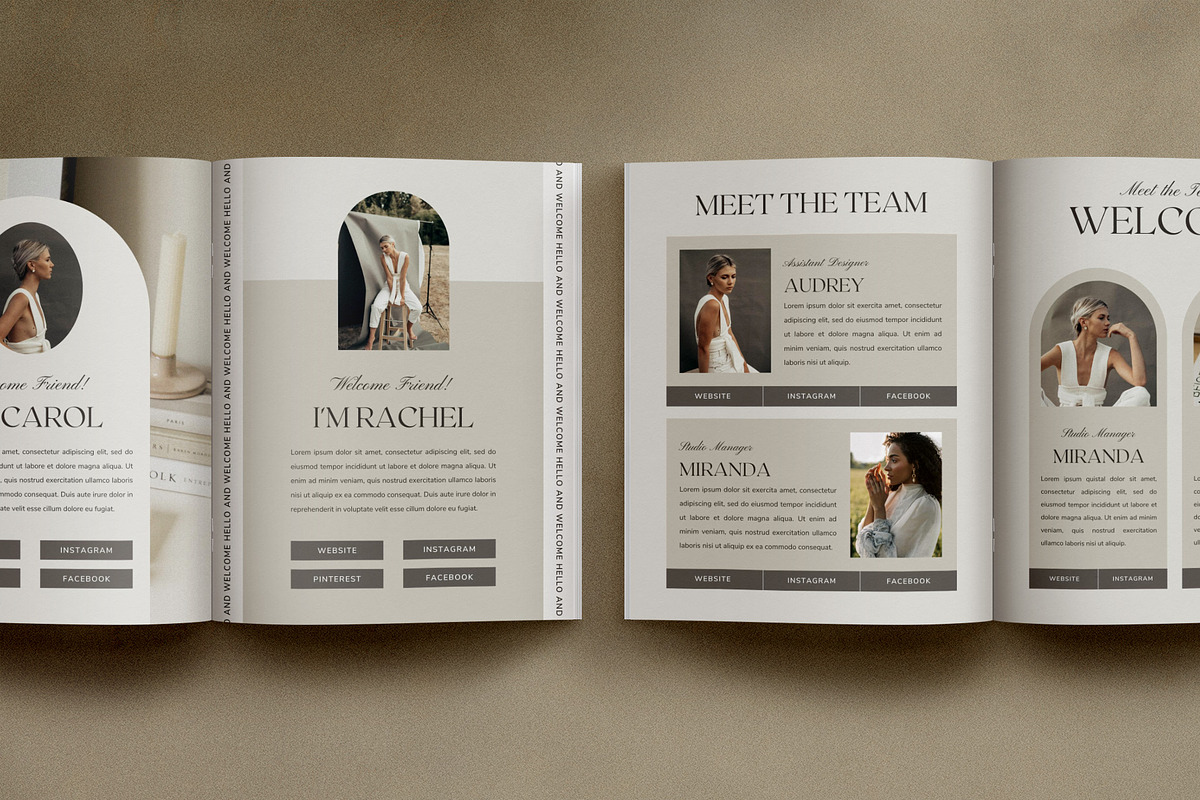 Classic Ebook Template CANVA, a Magazine Template by Studio Loire (Photo 5 of 17)