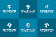 Letters SSS UUU Shield Logo Set, a Branding & Logo Template by Pray Art Design Studio (Thumbnail 2 of 2)