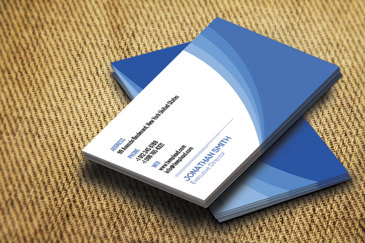 Corporate Business Card SE0323, a Card Template by annozio (Photo 2 of 3)