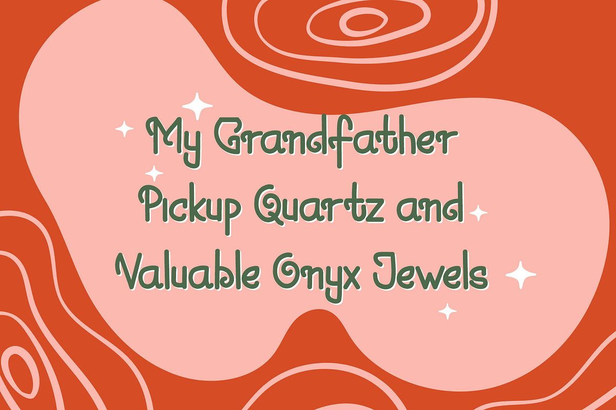 Nicko Robin a Stunning Display Font, a Sans Serif Font by Dawnside Graphic (Photo 6 of 11)