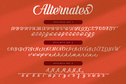 Menthox Typeface, a Script Font by alit design (Thumbnail 10 of 15)