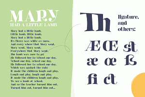 LittleMouse Children Book Serif Font