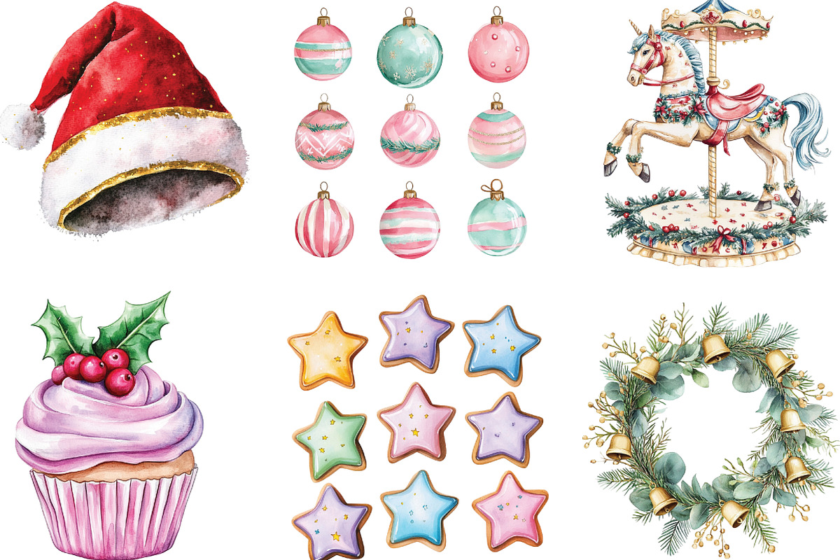 Hand Drawn Cozy Christmas Sublimatio, an Illustration by CraftArtStudio (Photo 2 of 6)