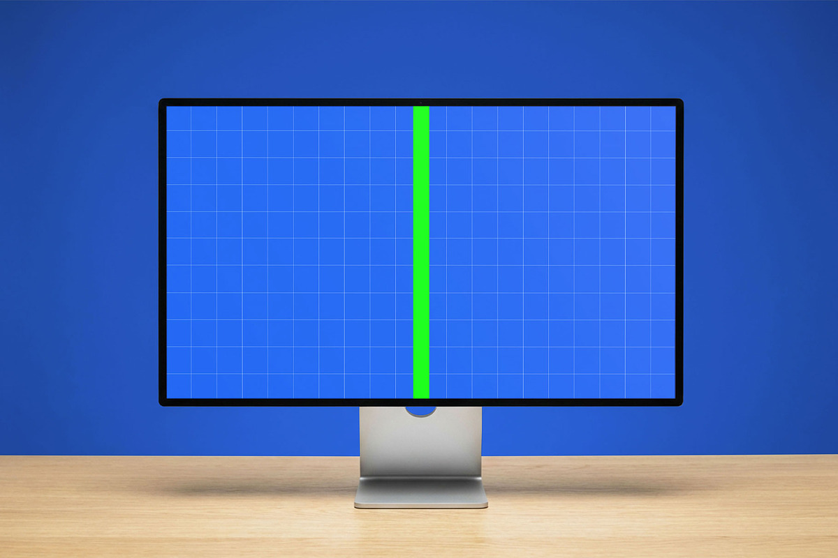 iMac Display PSD Mockup, a Mac Mockup by Templeste (Photo 1 of 3)