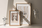 Feminine abstract poster gallery, a Person Illustration by Anastasy_helter (Thumbnail 27 of 32)