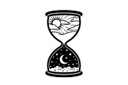 Celestial Sun Moon Hourglass Bundle, an Illustration by Gaye Art (Thumbnail 28 of 31)