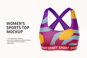 Women's Sport Tank Top mockup