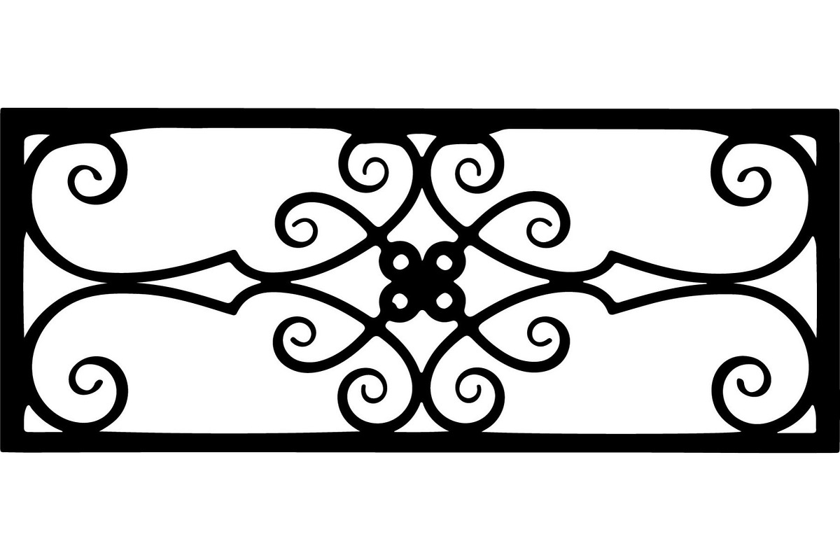 Ornamental Scroll Engraving Panel, a Decorative Illustration by Designer_Momina (Photo 2 of 20)