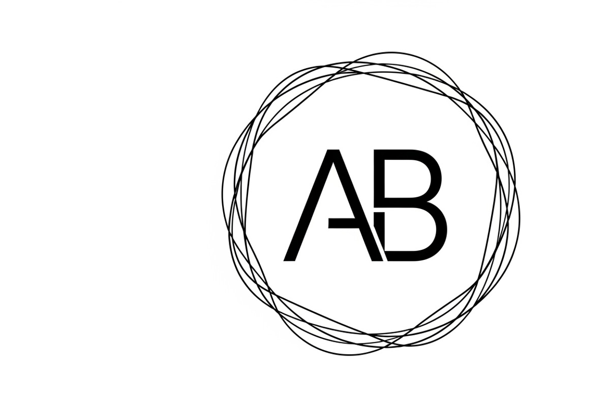 couple initial circle monogram, an Illustration by Amazin_art (Photo 23 of 31)