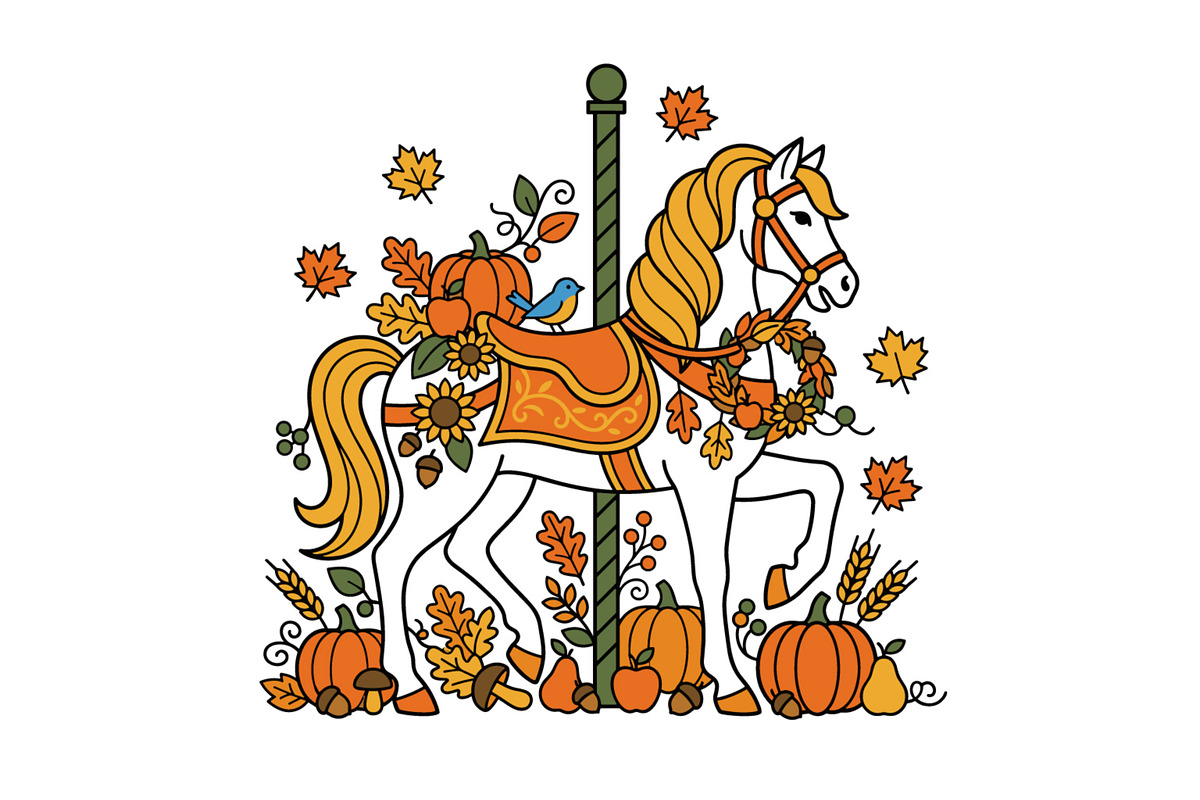 This Autumn & Thanksgiving Clipart, a Seasonal Illustration by abu67222 (Photo 17 of 21)
